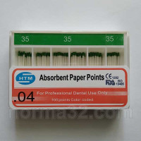 Штифти паперові конус 04 Absorbent Paper Points HTM