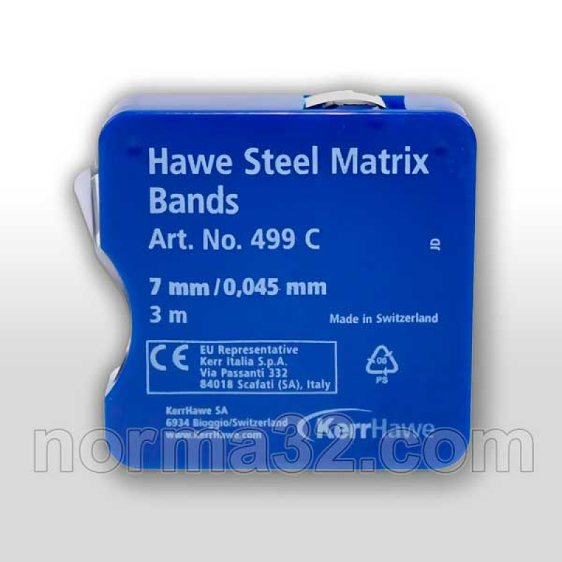 Metal matrix band Steel Matrix Bands №499 Kerr