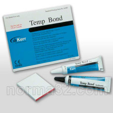 Temp-Bond NE (Темп-бонд НЕ) – цемент тимчасової фіксації, тюбики 50 г + 15 г, Kerr
