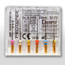 Протейпери ProTaper машинні 25мм упаковка 6шт, Dentsply Maillefer