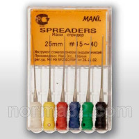 Spreaders / Spreaders - 25 mm, 6 pcs., Mani