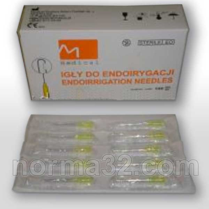 Irrigation needle with 1m hole for canal irrigation