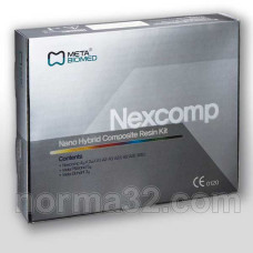 Nexcomp Kit (Некскомп Кіт) - набір 7 шпр х 4 г + Прайм бонд 5 мл + аксесуари, Meta Biomed
