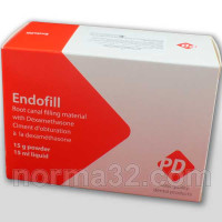 Endofill / Эндофил с дексометазоном - набор 15 г + 15 мл, PD (Швейцария)