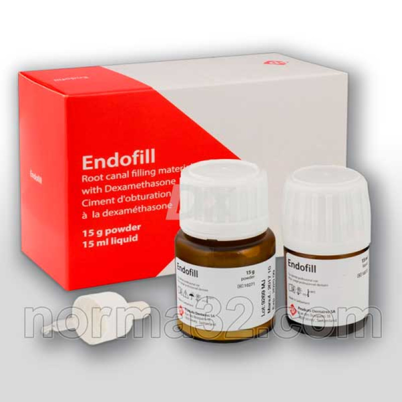 Endofill with dexamethasone kit