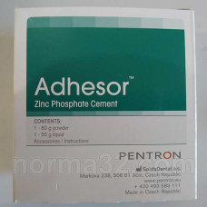 Адгезор (Adhesor) цинк фосфатний цемент (80 г + 55 г) Pentron
