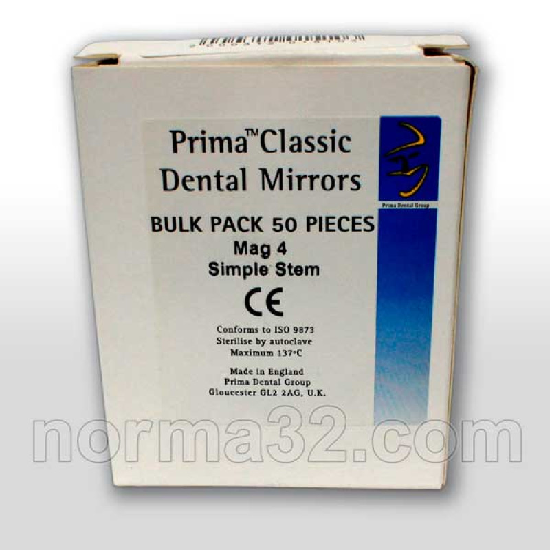 Dental mirror No. 4 flat Prima Dental
