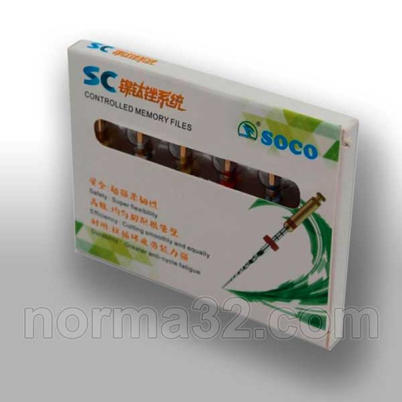 Soco SC (Соко СЦ) файли, упаковка 6 шт