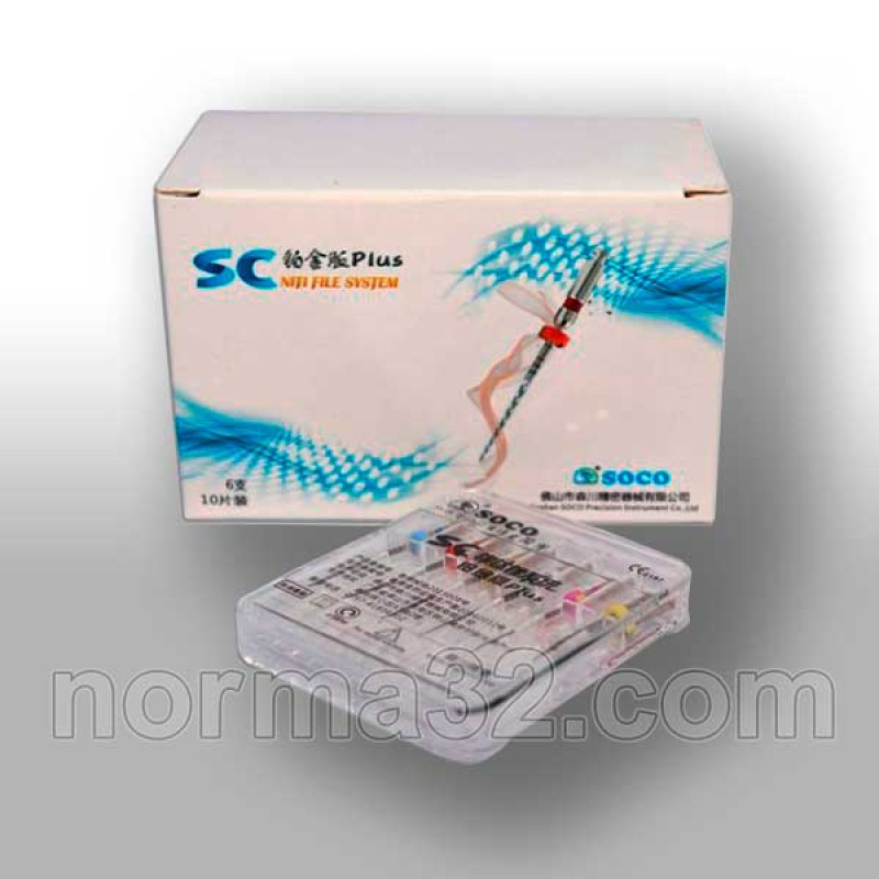 Soco SC Plus files files pack of 6