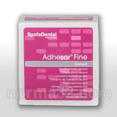 Adhesor fine / Адгезор файн – цинк-фосфатний цемент, 80 г + 55 мл, SpofaDental (Чехія)