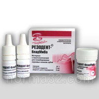 Resodent – ​​10 g powder + 2 x 5 ml liquid, VladMiva
