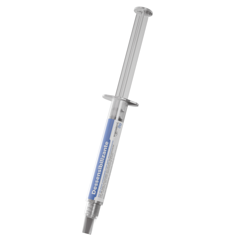 Gel for reducing tooth sensitivity Dessenssibilizante Vigodent, syringe 2g