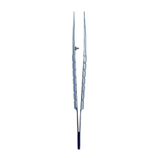Пінцет хірургічний вигнутий 16 см Blue MR-1142/26, 1 шт, MEDRYNOK