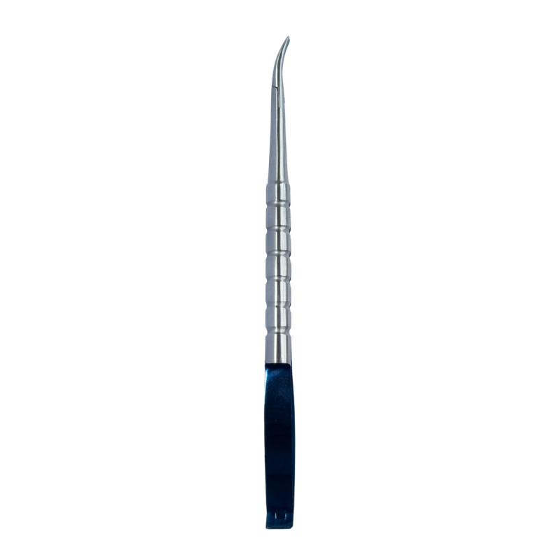 Castroviejo curved needle holder 16 cm Blue MR-1142/40, 1 pc.