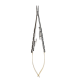 Needle holder MR-1142/65 Castroviejo curved 14cm Gold, 1 pc.